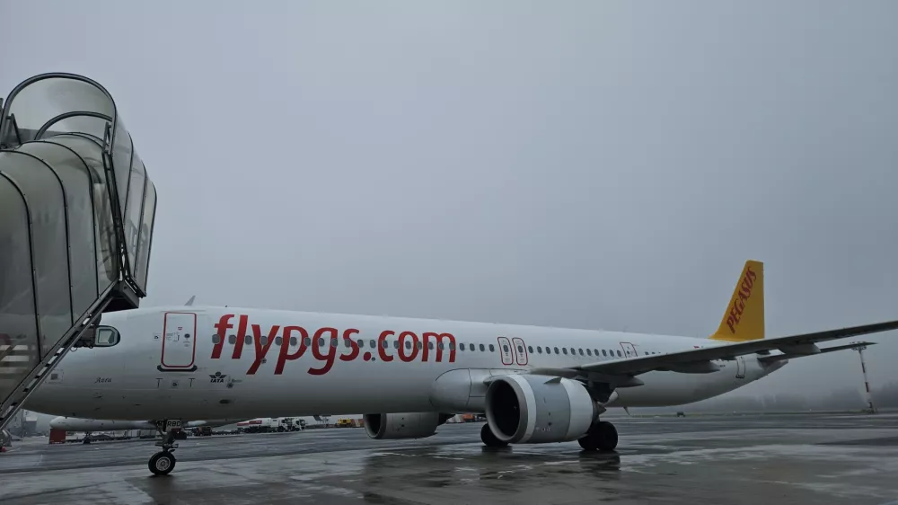 Brnik, Letalisce Ljubljana.Vzpostavitev letalske povezave prevoznika Pegasus Airlines med Ljubljano in Istanbulom.