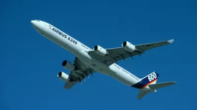 Airbus A340-600,Image: 896386683, License: Rights-managed, Restrictions:, Model Release: no 