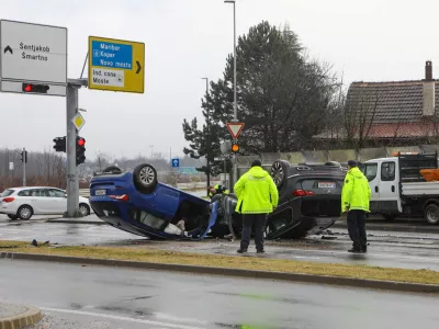 prometna nesreča &scaron;martinska cesta foto luka cjhha