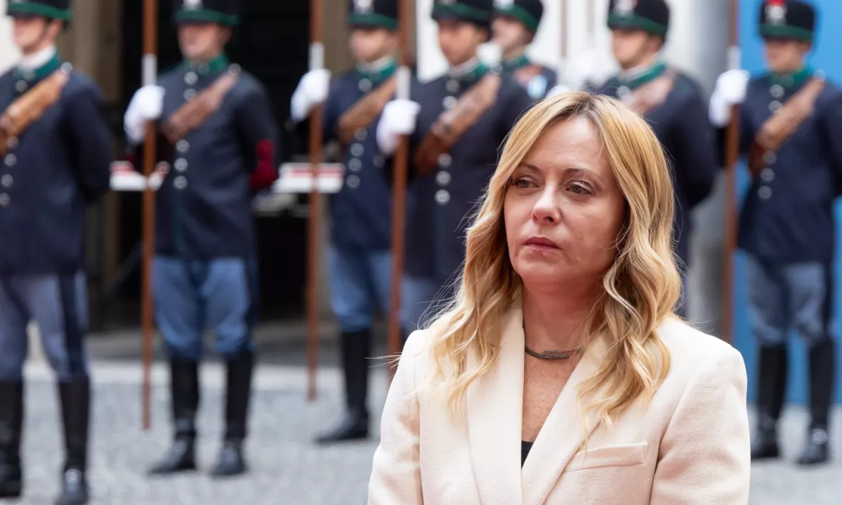 Kibernetski napad na italijanski parlament. Vdrli tudi v elektronski naslov Giorgie Meloni