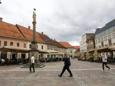 Grajski trg Mariboru1.10.2026 -- Maribor mesto - Foto: Luka Cjuha​