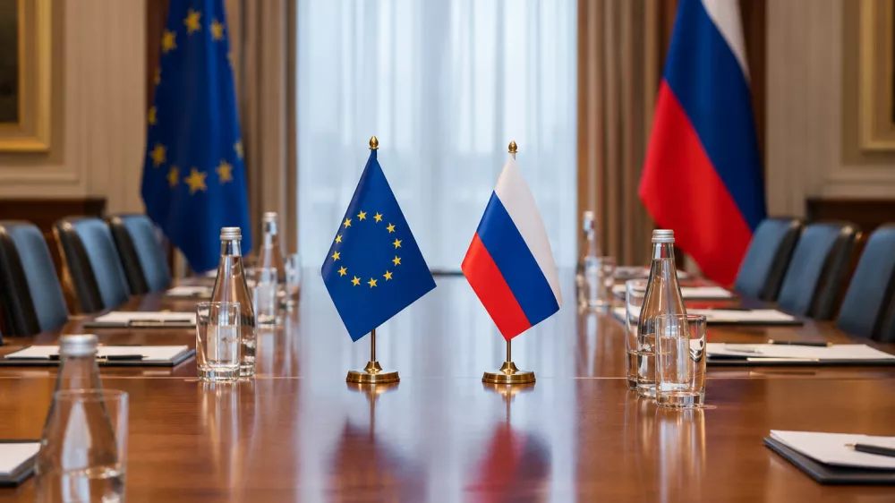 Rusija, Evropska unija, pogajanja, mirovni načrt, premirje, vojna v UkrajiniFoto: UI/Jan Konečnik