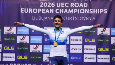 07.10.2026.  Primož Roglič. Člani Evropsko prvenstvo v kolesarstvu Slovenijaz 2026. Šenčur. 