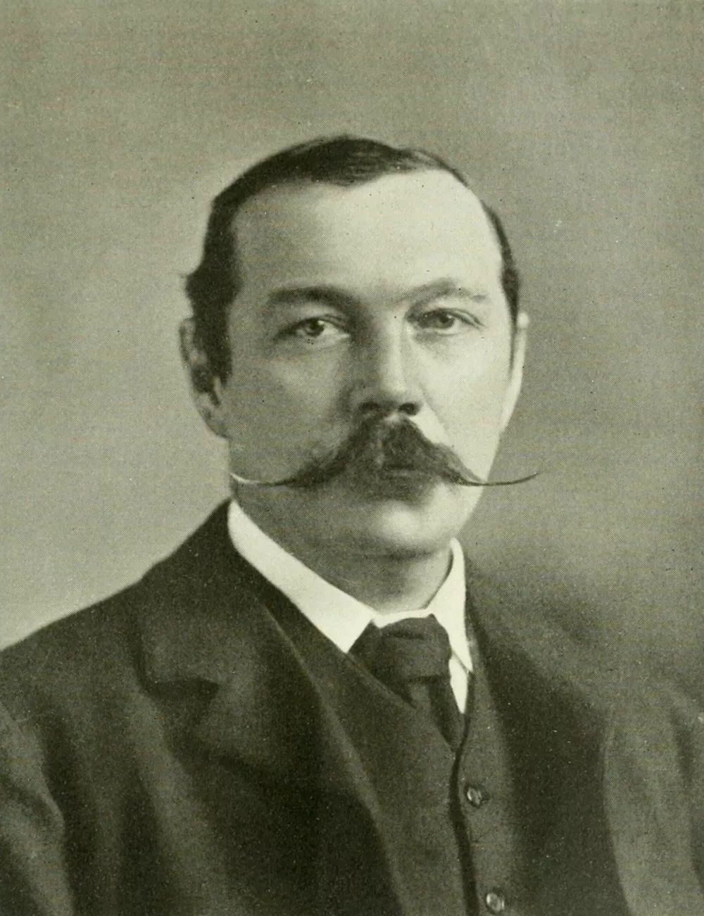 Pisatelj Arthur Conan Doyle je med &scaron;tudijem medicine v Edinburghu spoznal Josepha Bella in po njem oblikoval svojega slovitega detektiva Sherlocka Holmesa. Foto: Wikimedia Commons / Foto: Wikimedia Commons