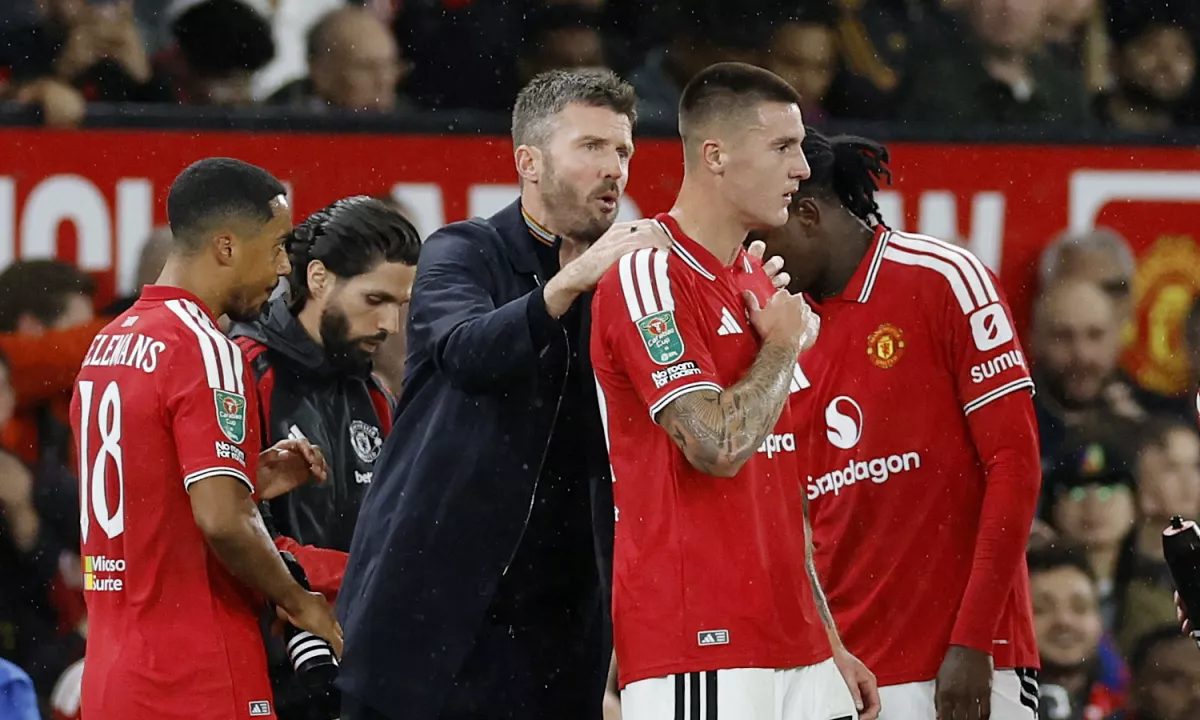Benjamin Šeško ostaja dlje časa zunaj igrišč, potrjuje trener Carrick