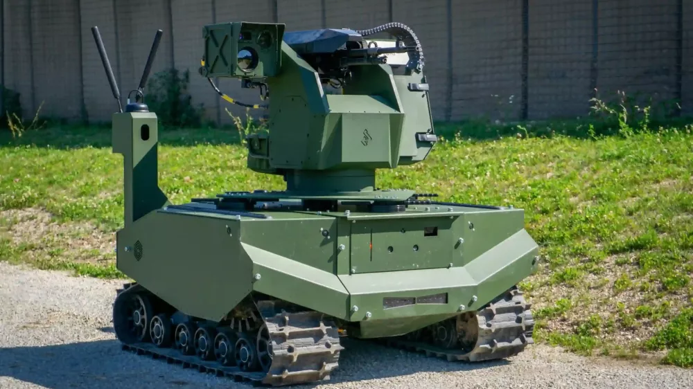 Oboroženo robotsko vozilo GEREON.