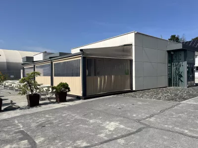 Osumljeni je strel sprožil na terasi mariborskega lokala Akoya. Foto:&nbsp;Vesna Lovrec/Večer