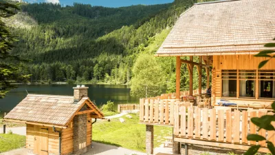 Koča Kohlr&ouml;serlh&uuml;tte ob jezeru &Ouml;densee